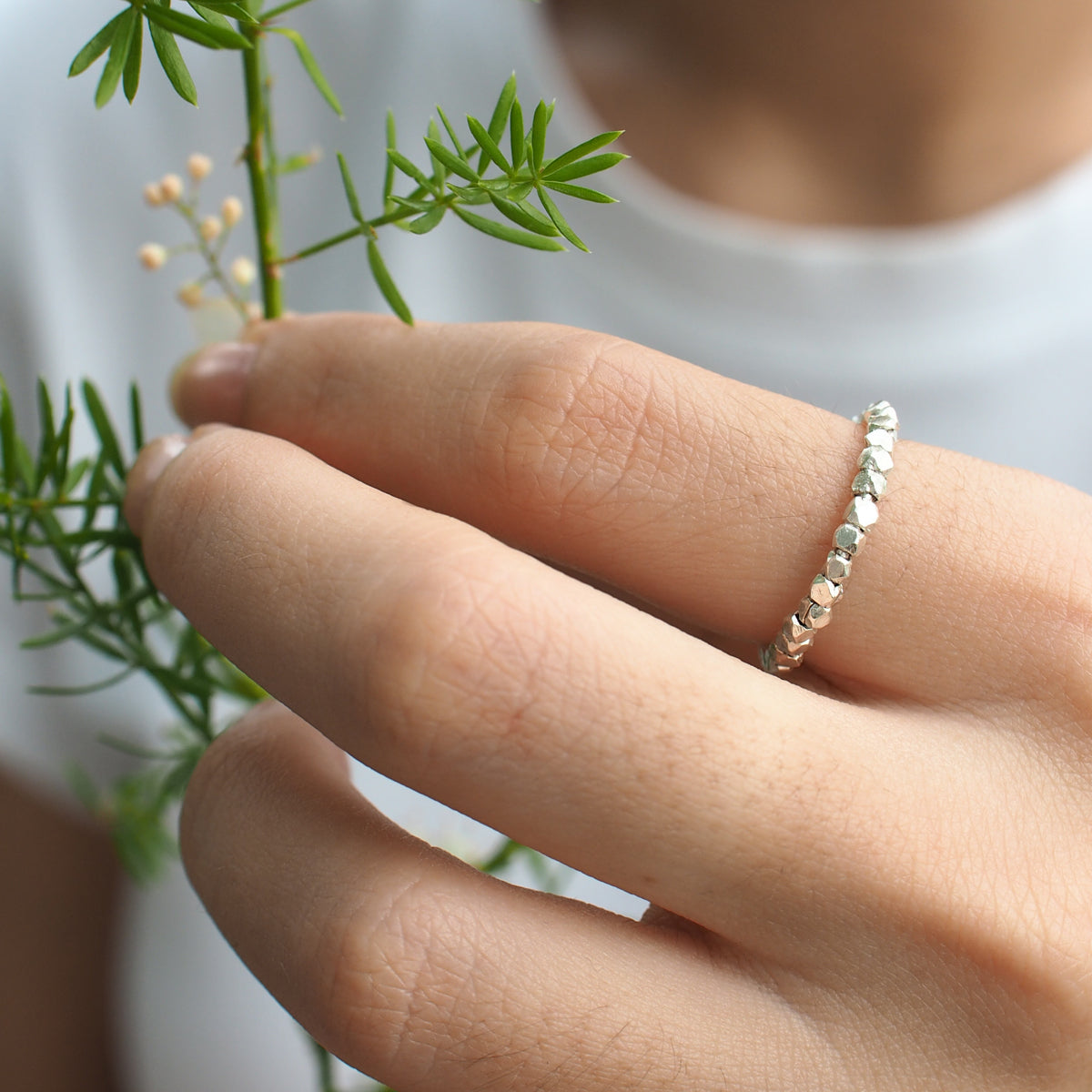 HILLS Handmade Silver Ring