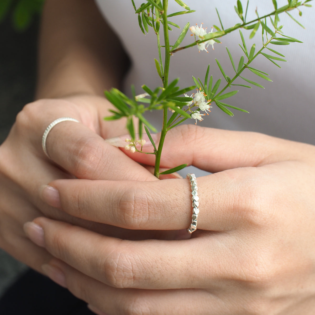 HILLS Handmade Silver Ring