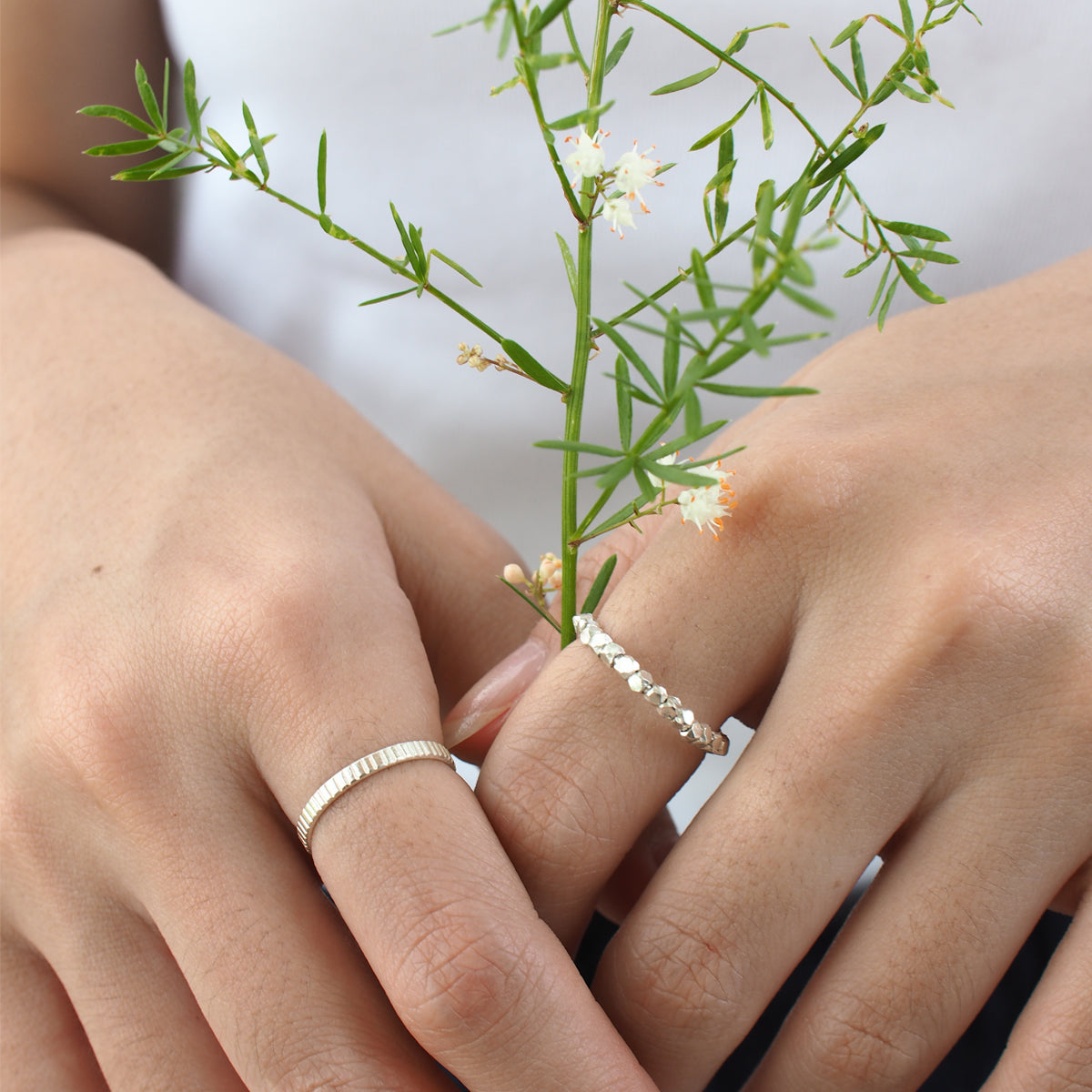 HILLS Handmade Silver Ring