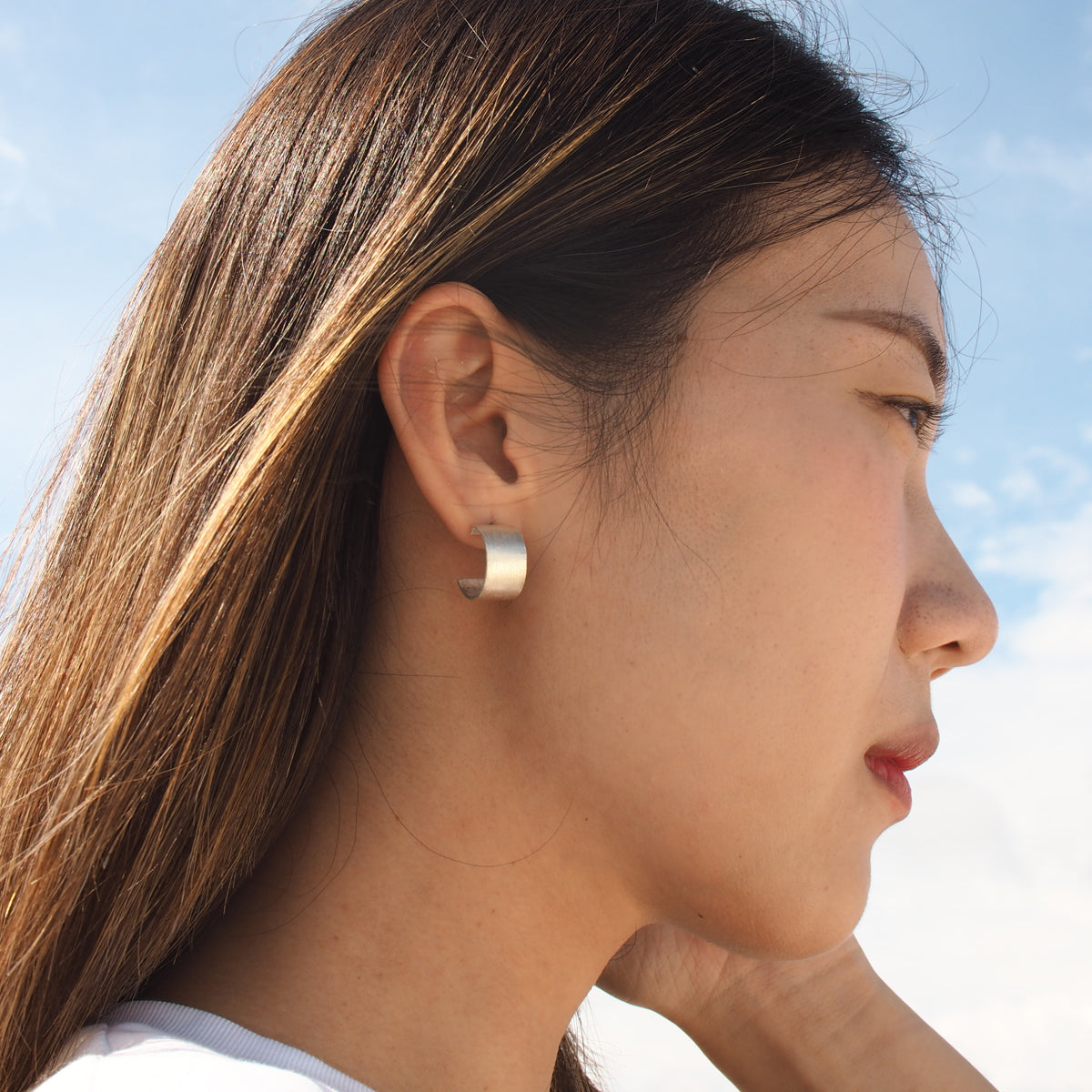 LAKE Handmade Silver Earrings