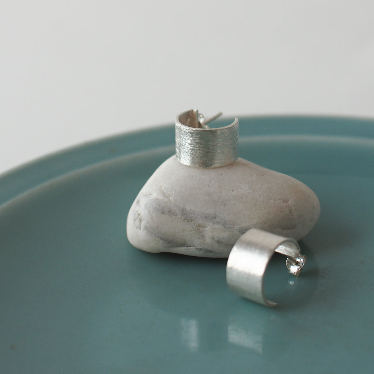 LAKE Handmade Silver Earrings