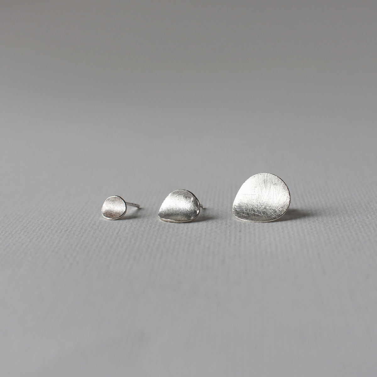 LOTUS LEAF Handmade Silver Earrings