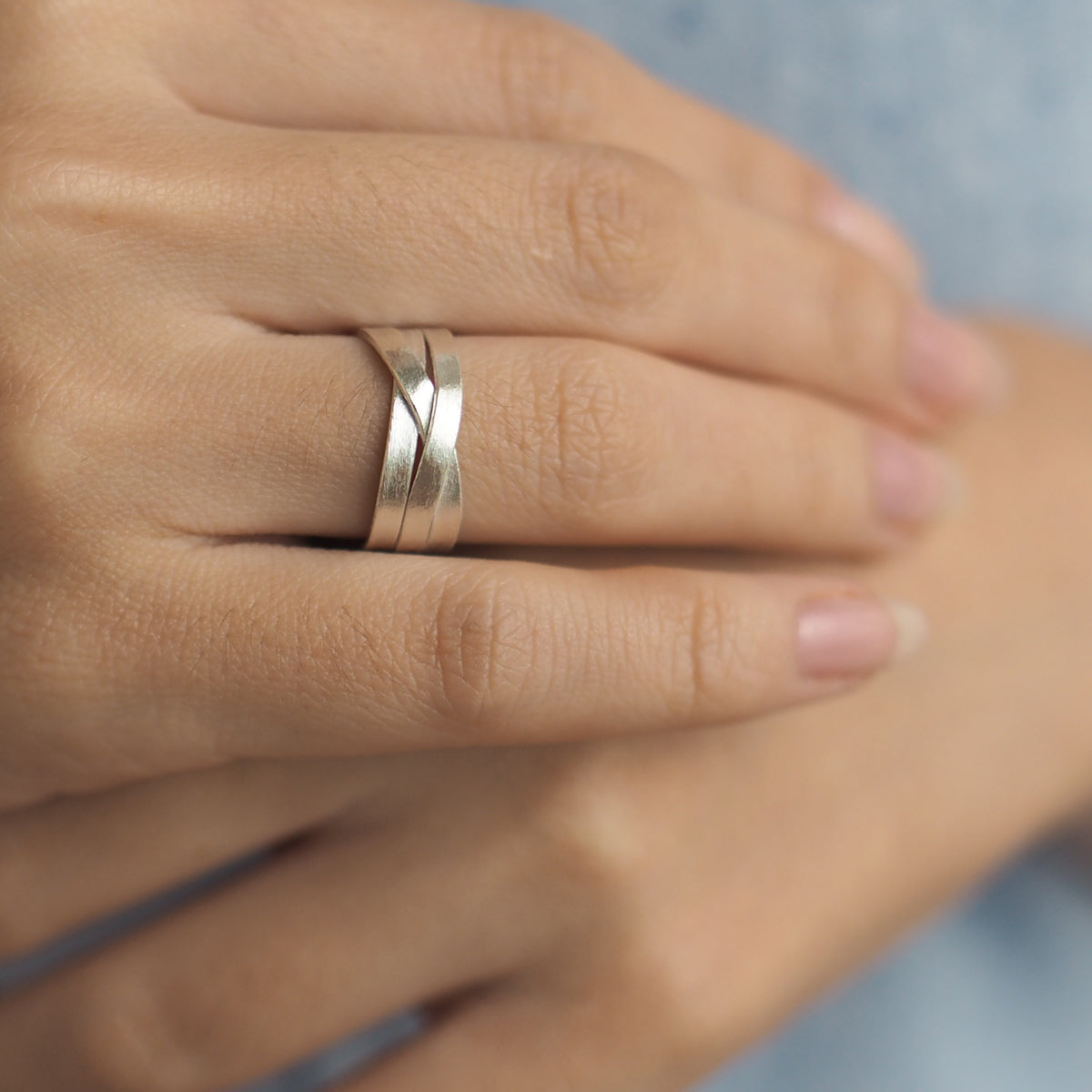 OCEAN Handmade Silver Ring