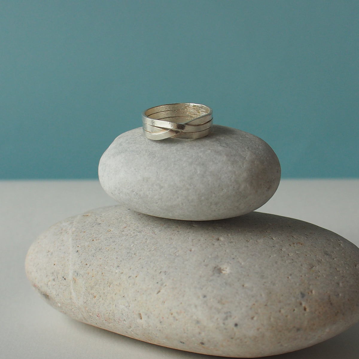 OCEAN Handmade Silver Ring