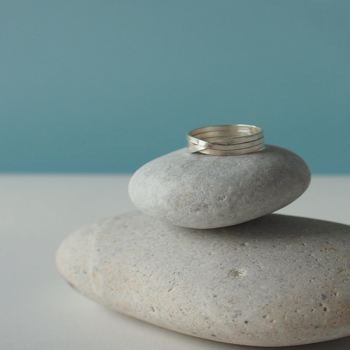 OCEAN Handmade Silver Ring