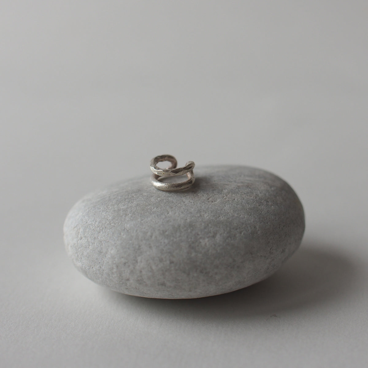 SEASIDE (L) Handmade Silver Ear Cuff