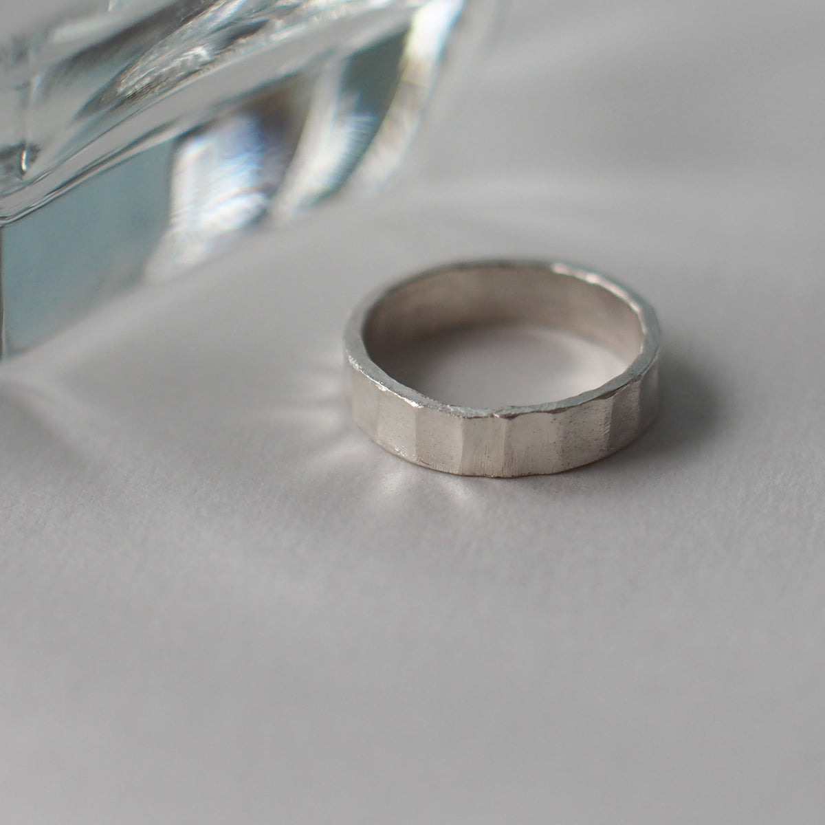 SHINY LAKE Handmade Silver Ring