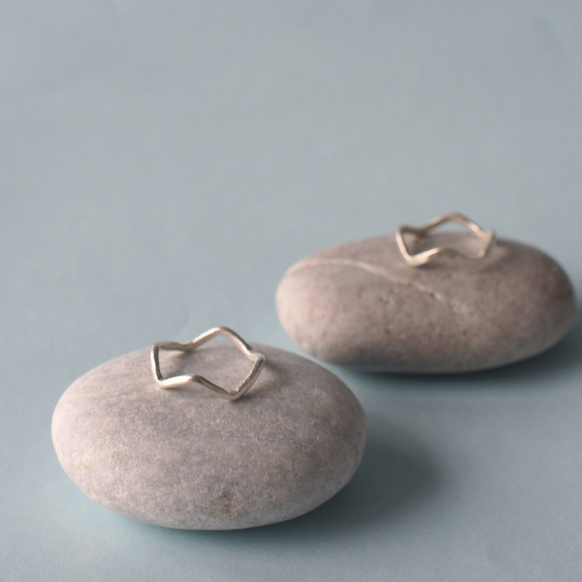 CALM RIVER Handmade Silver Ring