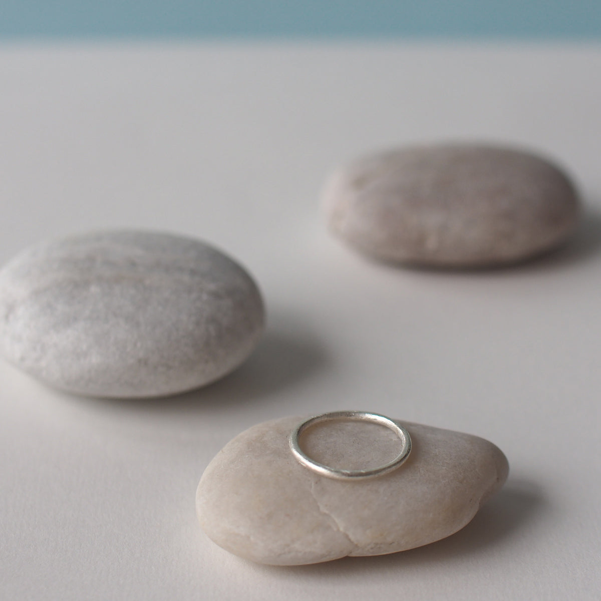 CALM SKY Handmade Silver Ring