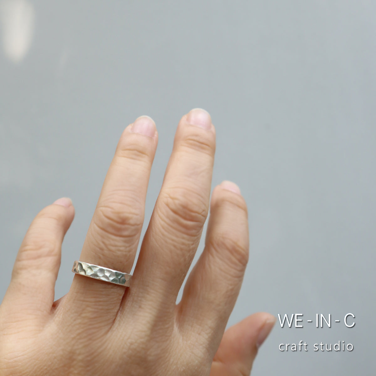 CORAL (M) Handmade Silver Ring