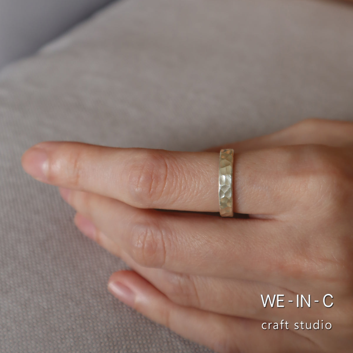 CORAL (M) Handmade Silver Ring