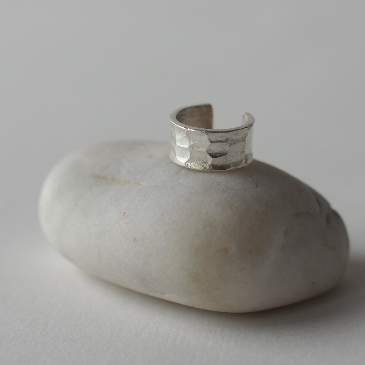 CORAL (L2) Handmade Silver Ear Cuff