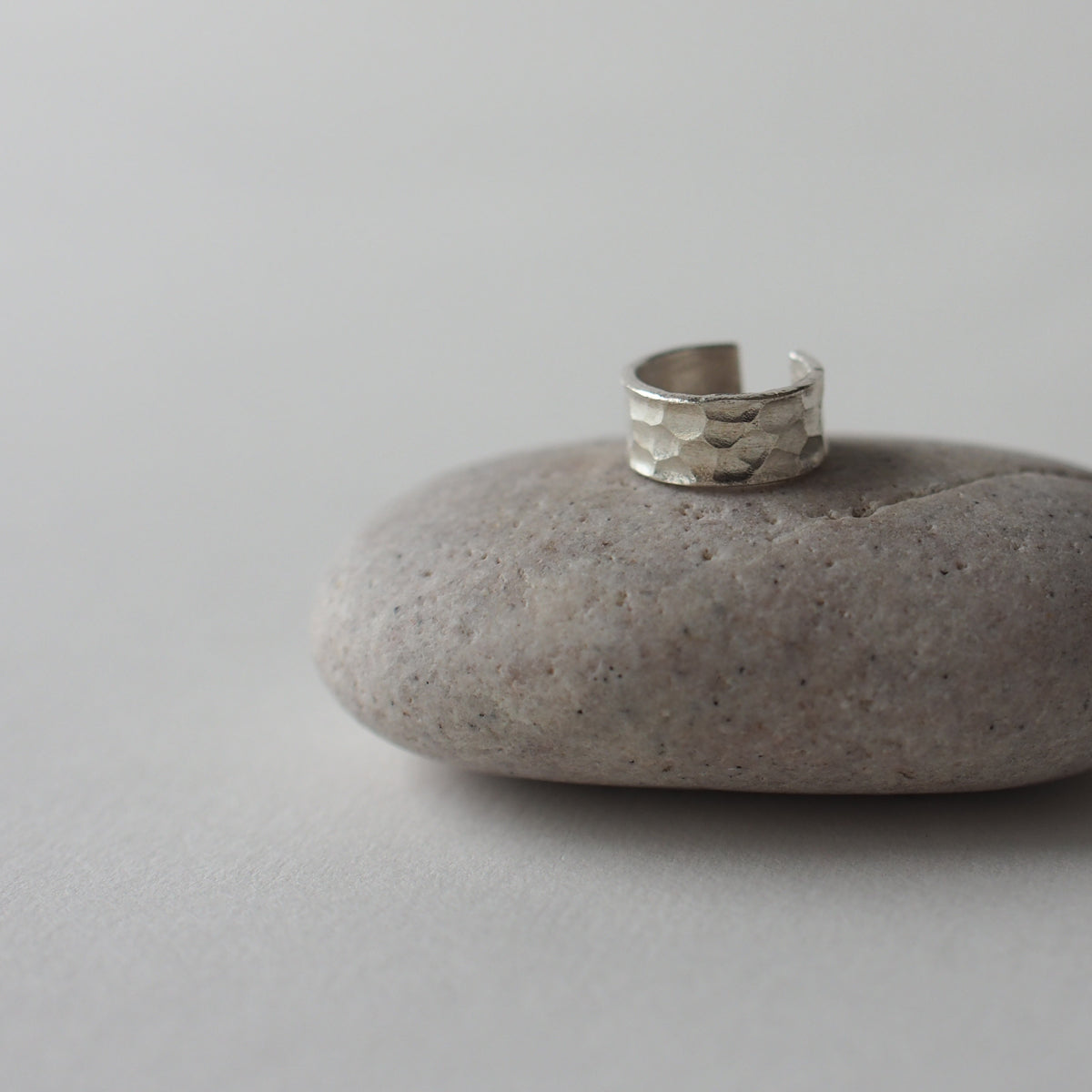 CORAL (L2) Handmade Silver Ear Cuff