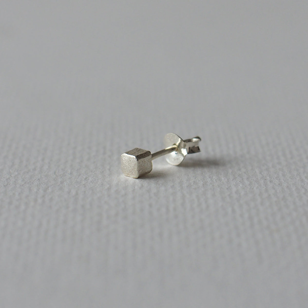 CUBE Handmade Silver Earrings