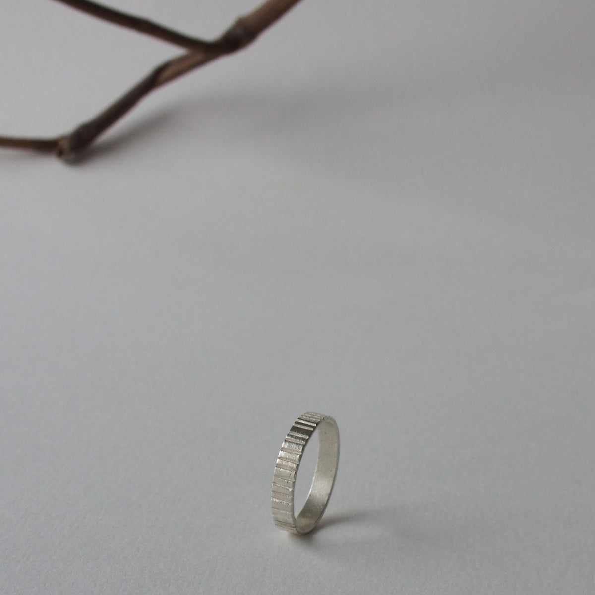 FIELD (M) Handmade Silver Ring