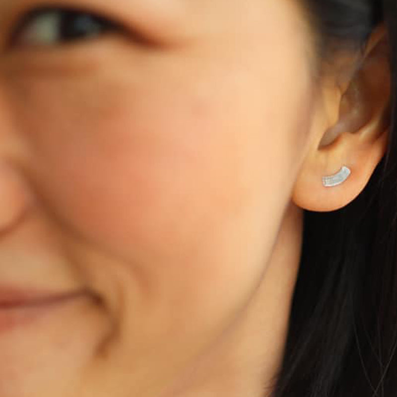 FLY Handmade Silver Climber Earrings