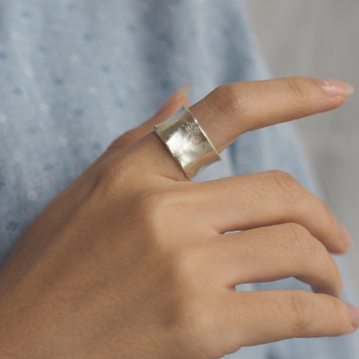 ICEBERG Handmade Silver Ring