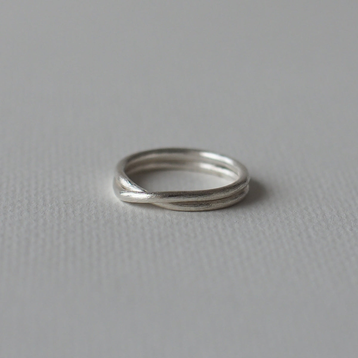 INFINITY NO.2 Handmade Silver Ring