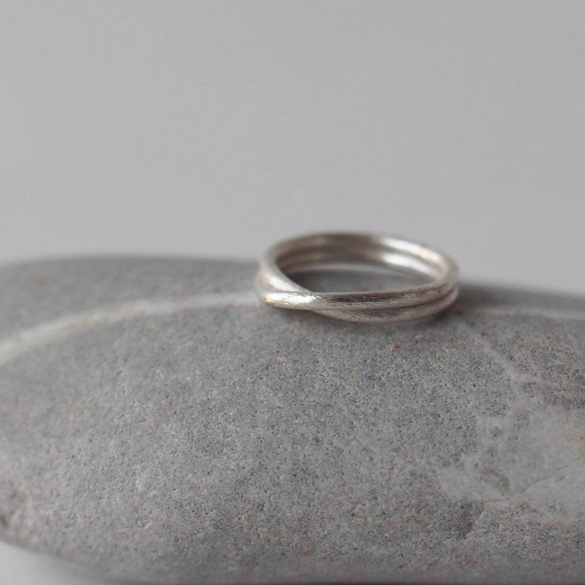 INFINITY NO.2 Handmade Silver Ring