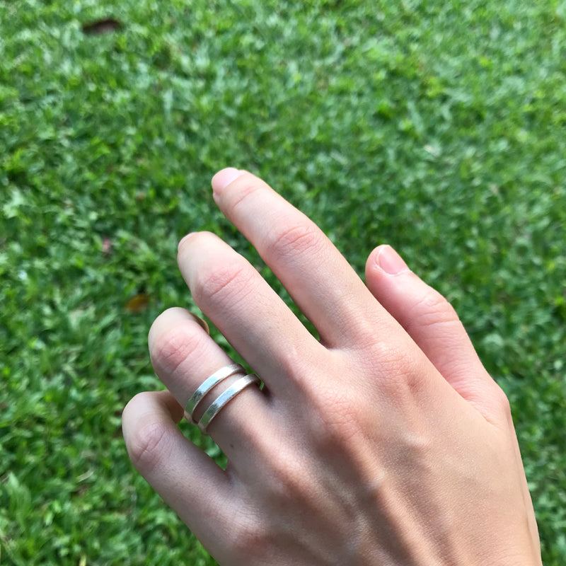 INFINITY Handmade Silver Ring