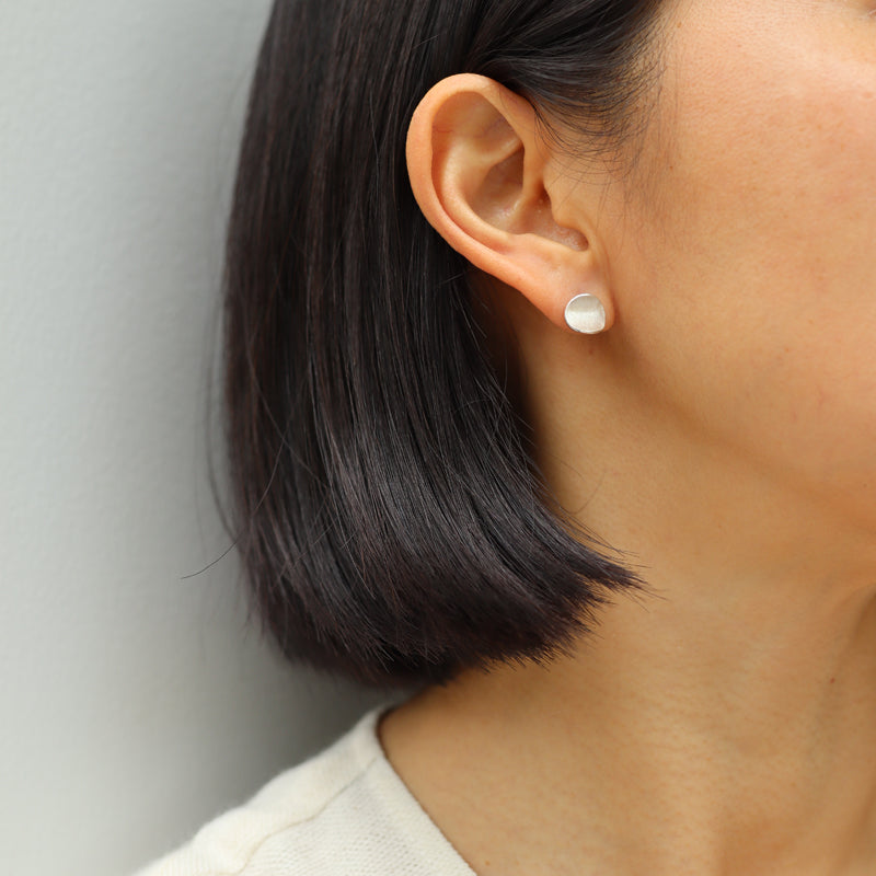 LOTUS LEAF Handmade Silver Earrings