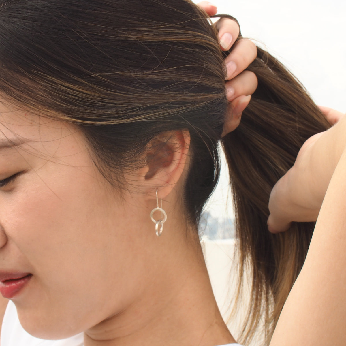 MORNING LIGHT Handmade Silver Earrings