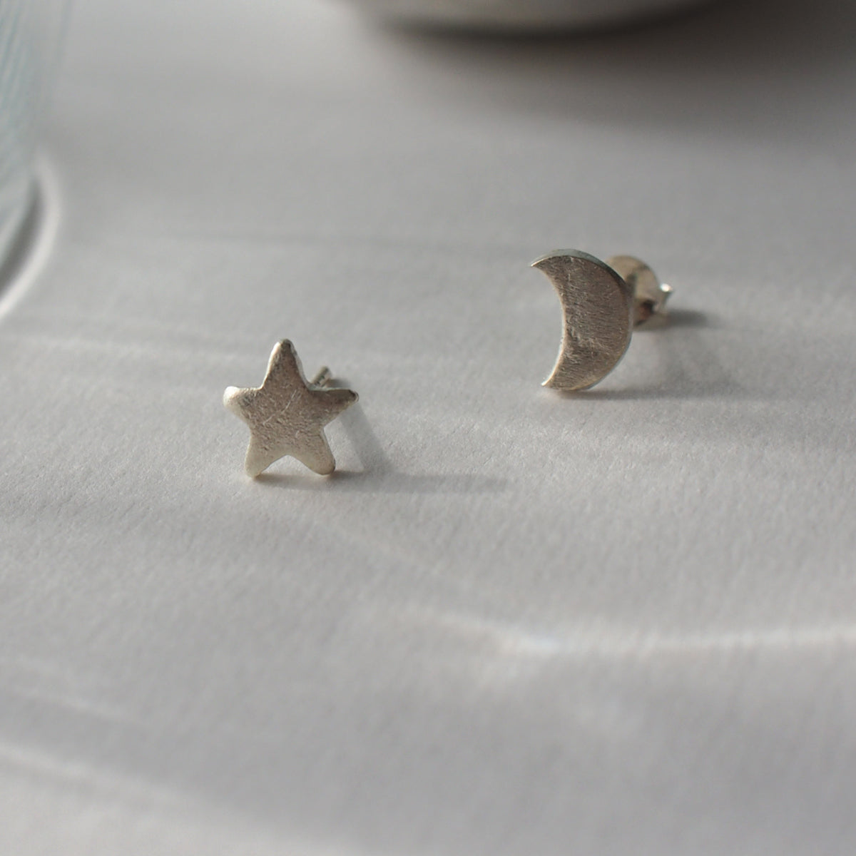 NIGHT Handmade Silver Earrings