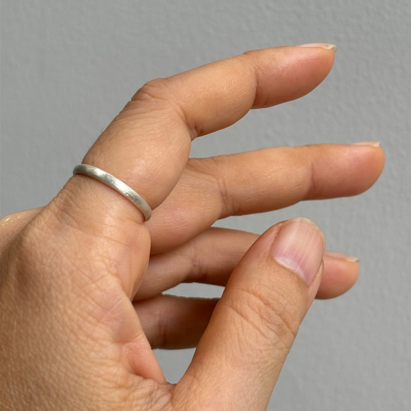 OLIVE (S) Handmade Silver Ring