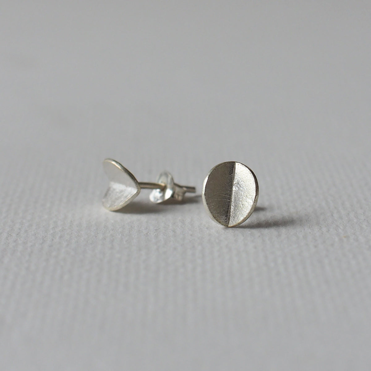 PEPPER LEAF Handmade Silver Earrings