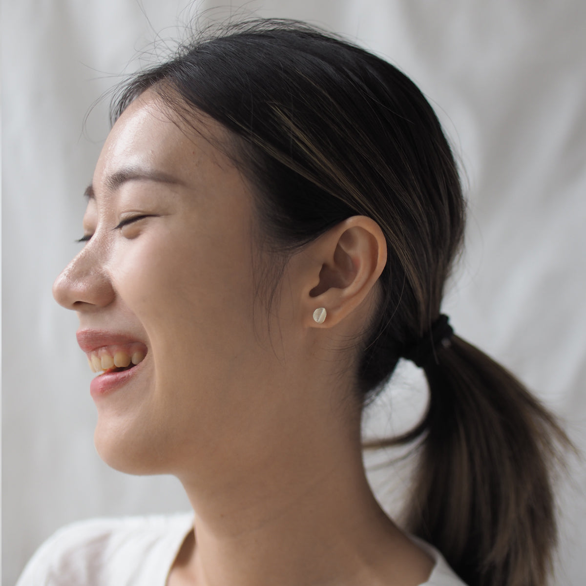 PEPPER LEAF Handmade Silver Earrings