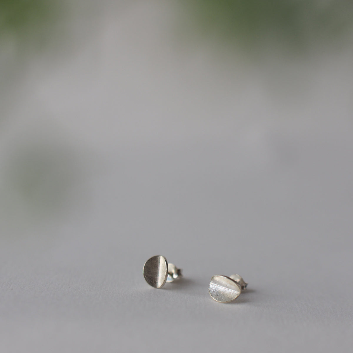 PEPPER LEAF Handmade Silver Earrings