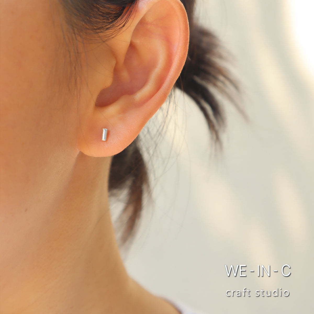 SUGARCANE Handmade Silver Earrings
