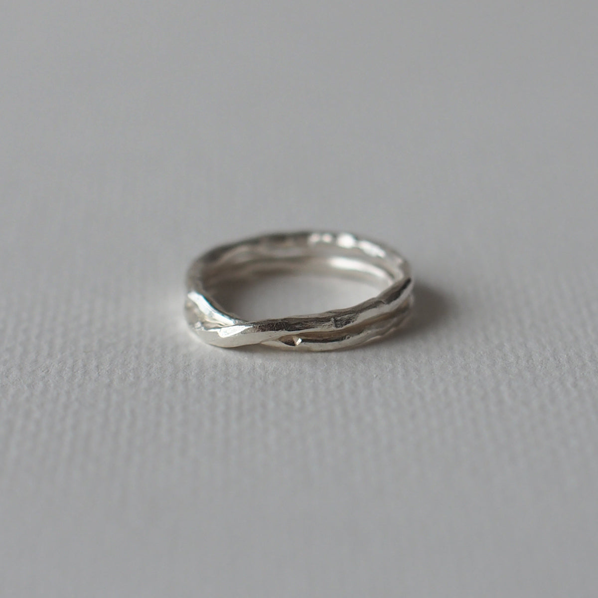 SHINY INFINITY Handmade Silver Ring