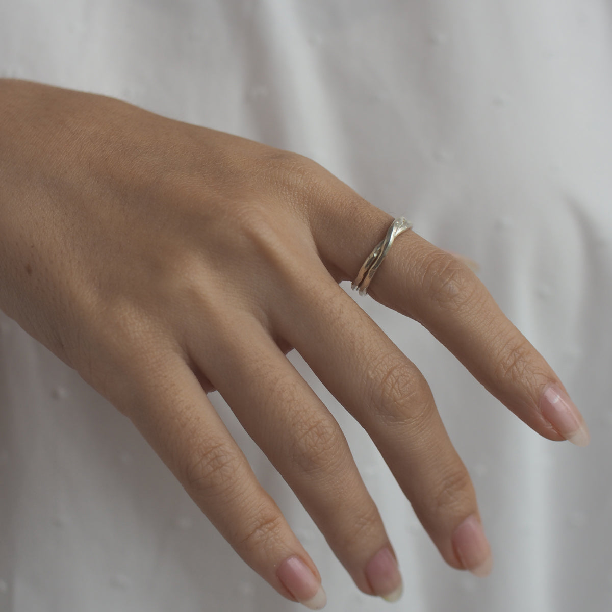 SHINY INFINITY Handmade Silver Ring