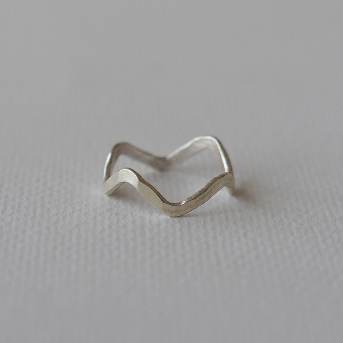 SHINY RIVER Handmade Silver Ring