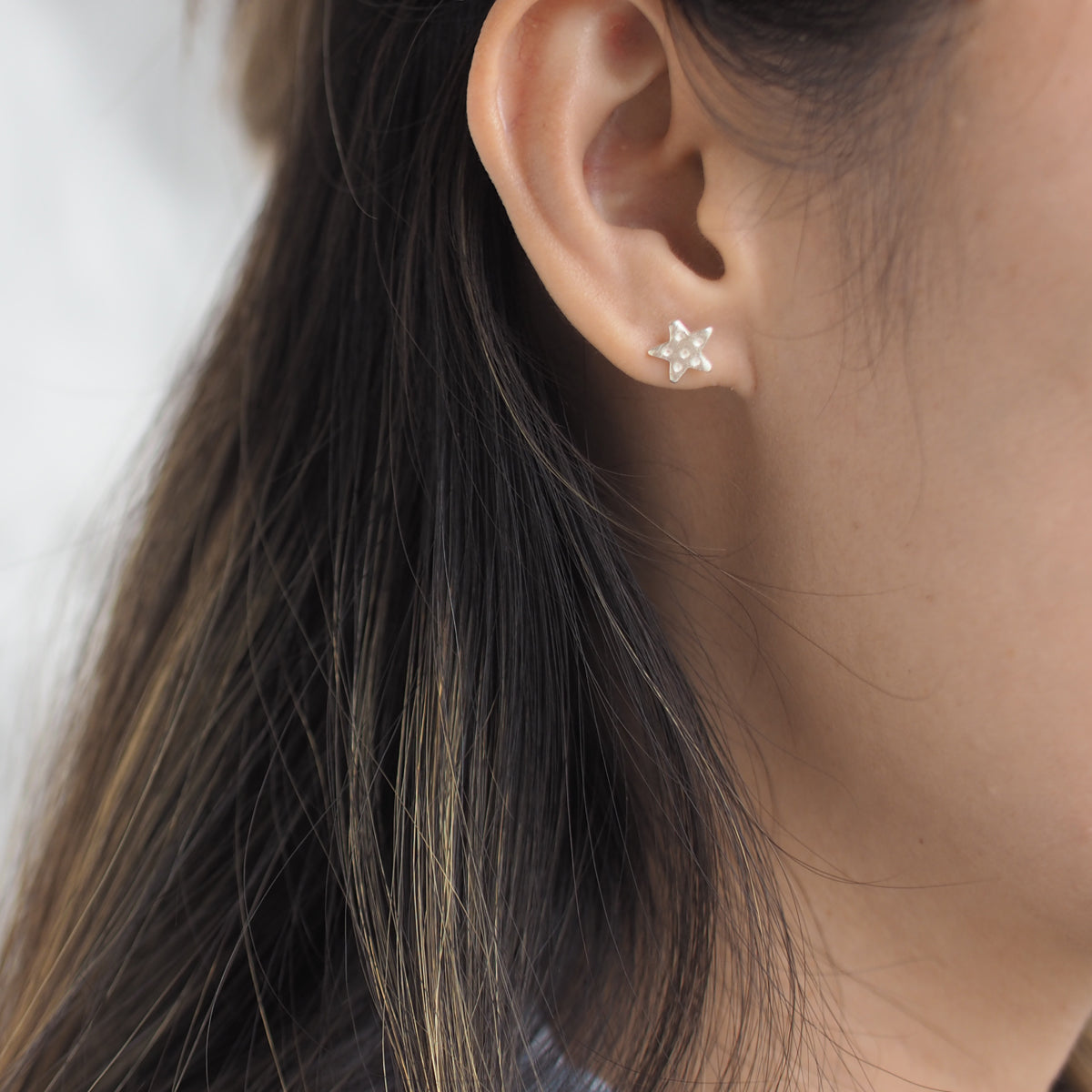 STARFISH Handmade Silver Earrings