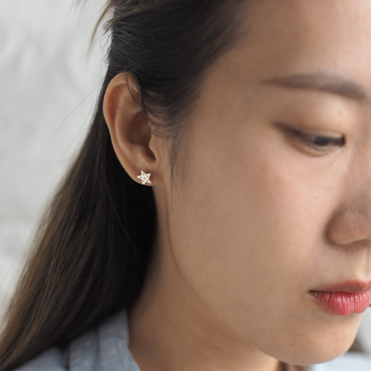 STARFISH Handmade Silver Earrings