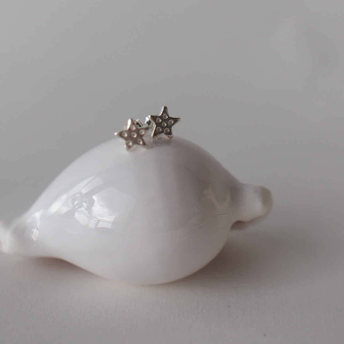 STARFISH Handmade Silver Earrings
