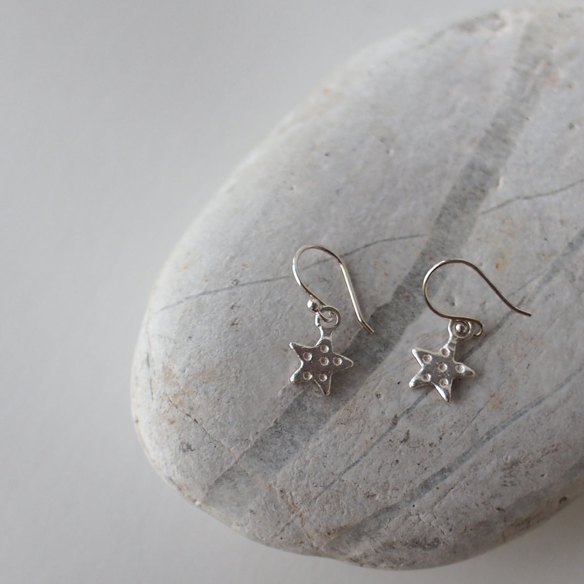 STARFISH Handmade Silver Earrings