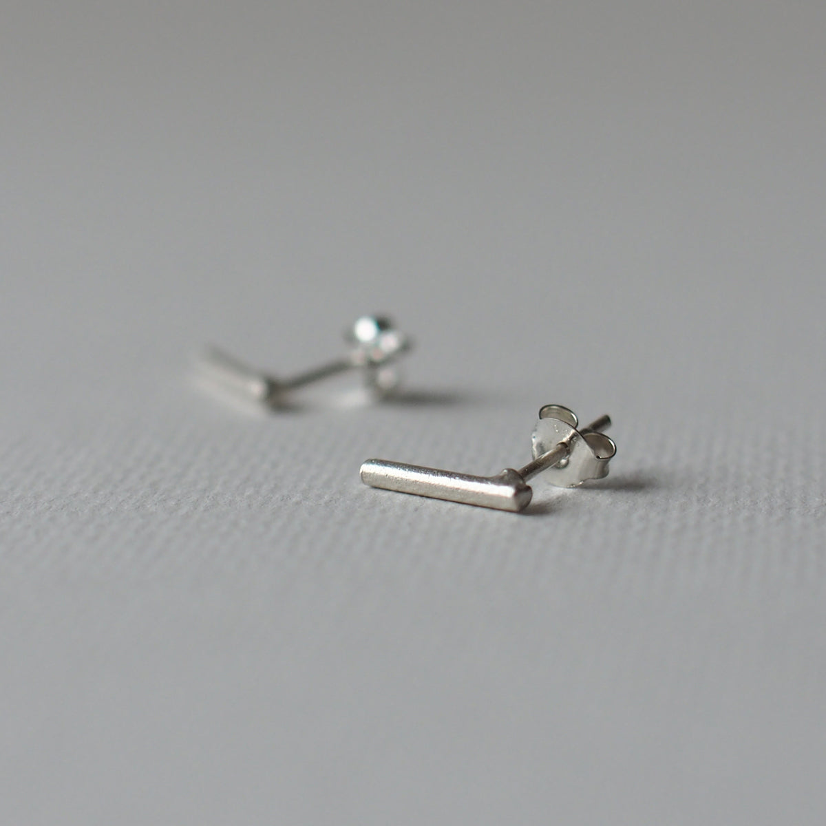 SUGARCANE Handmade Silver Earrings