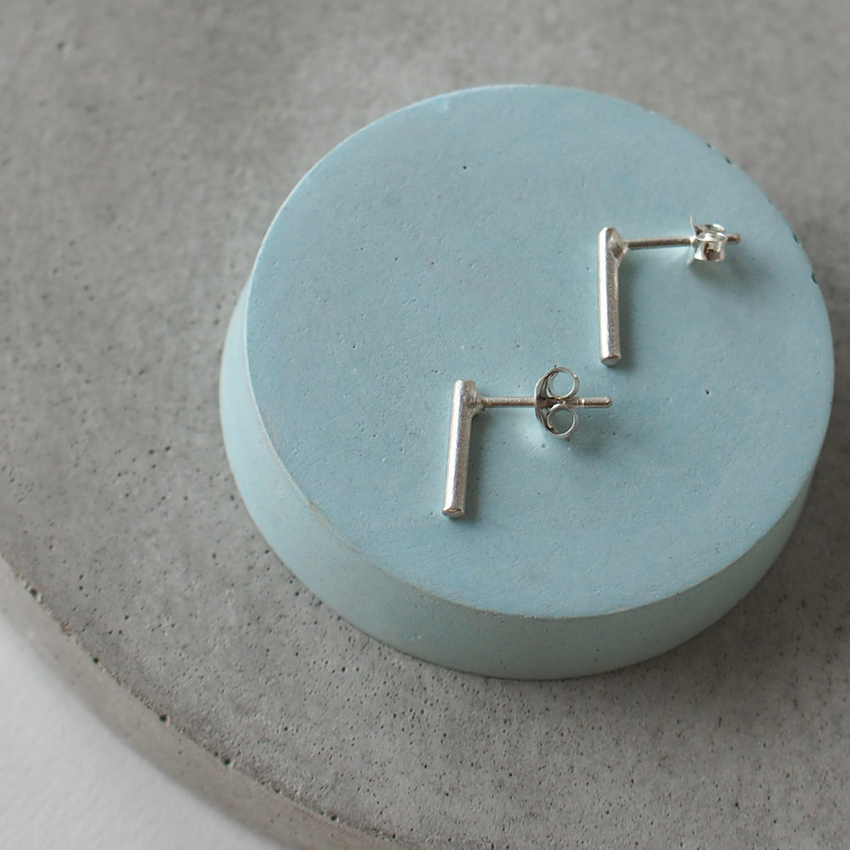 SUGARCANE Handmade Silver Earrings