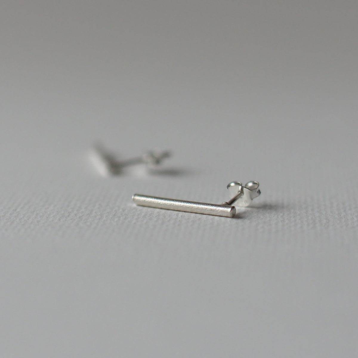 SUGARCANE Handmade Silver Earrings