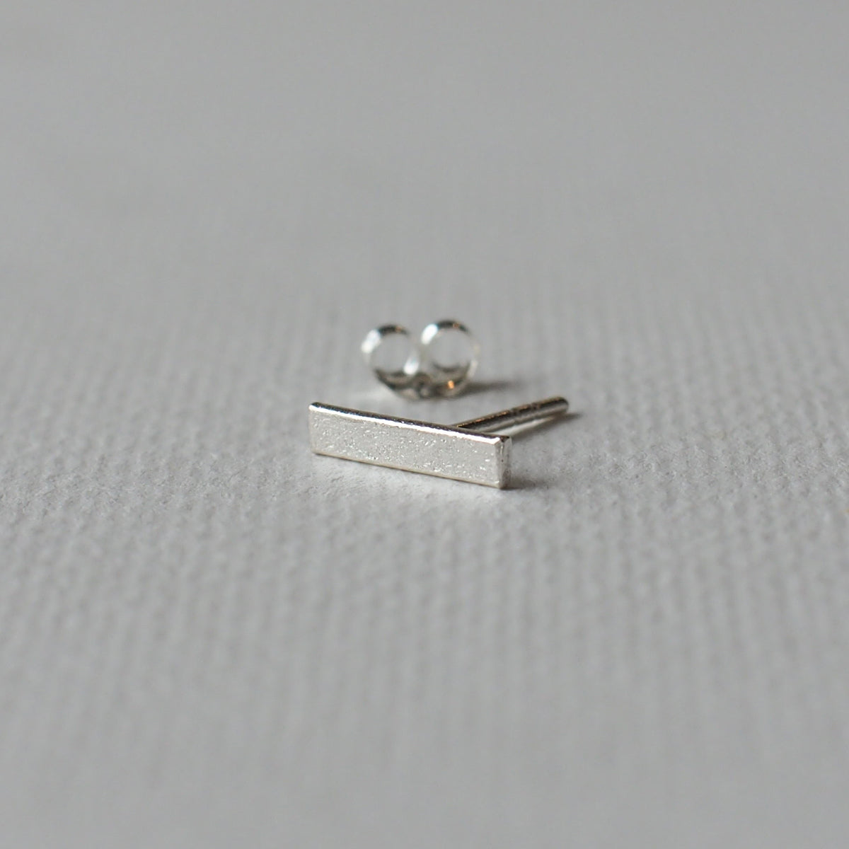 TINY BAR Handmade Silver Earrings
