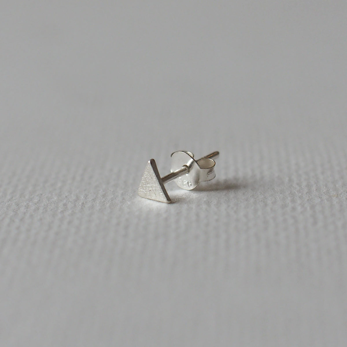TRIANGLE Handmade Silver Earrings