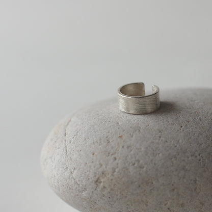 LAKE (L2)Handmade Silver Ear Cuff