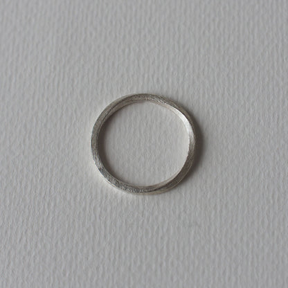 LITTLE PEBBLE Handmade Silver Ring
