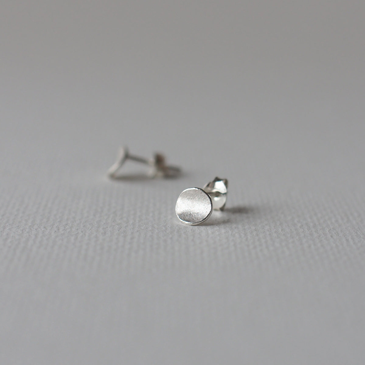 LOTUS LEAF Handmade Silver Earrings