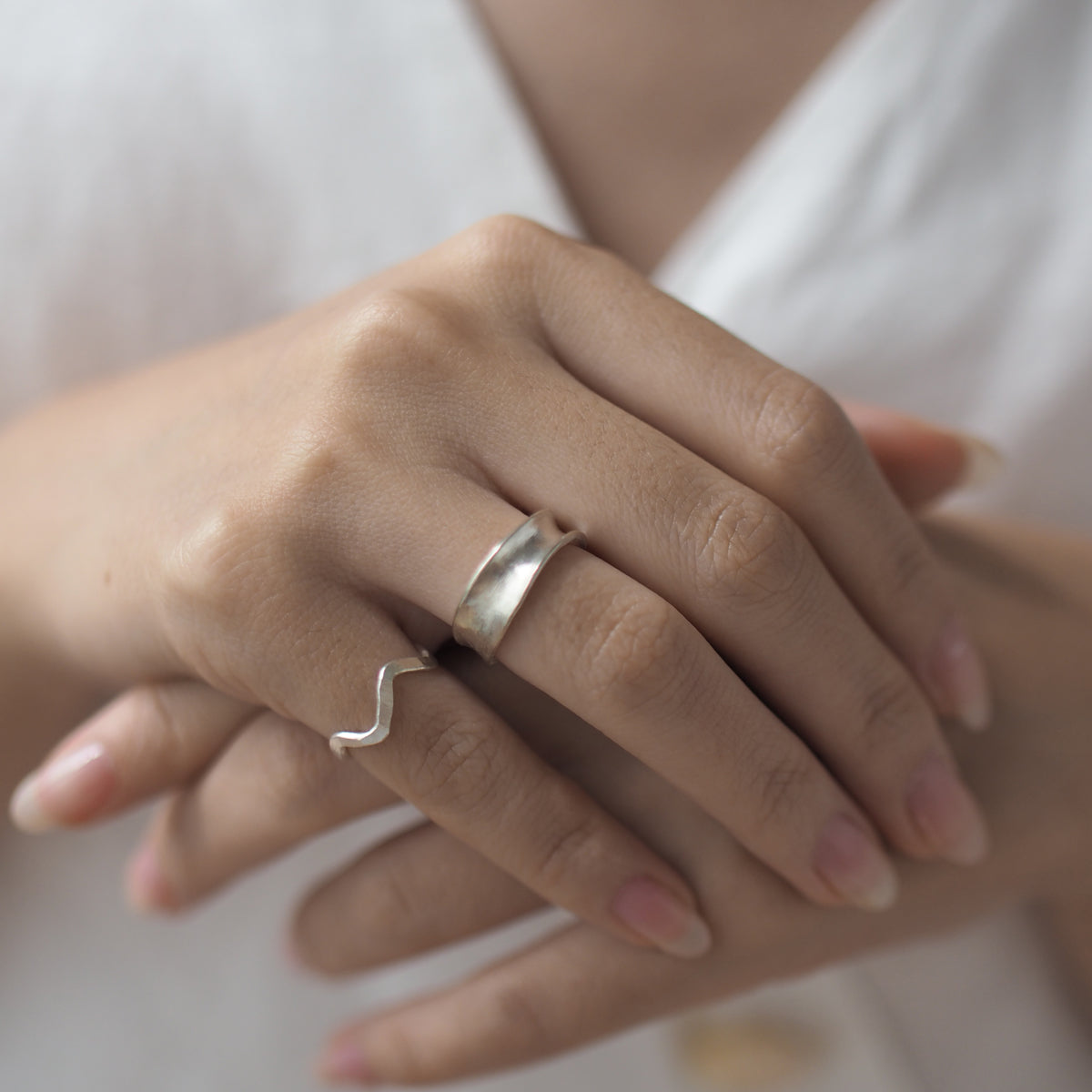 ROSE Handmade Silver Ring