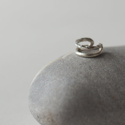 SEASIDE (L) Handmade Silver Ear Cuff