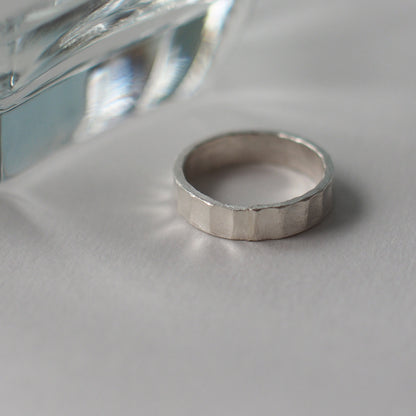 SHINY LAKE Handmade Silver Ring